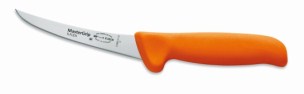 F Dick 5" Mastergrip Boning Knife,Curved,Semi-Flex,Orange Handle |  F Dick 8288213-53