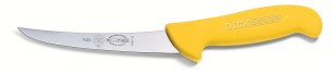 F Dick 6" Boning Knife, Curved, Flexible, Yellow Handle |  F Dick 8298115-02