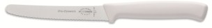 F Dick 4" Utility Knife, Serrated Edge, White Handle - Pro Dynamic |  F Dick 8501511-05