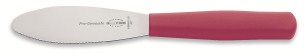 F Dick 4" Sandwich Knife, Serrated Edge, Pink Handle - Pro Dynamic |  F Dick 8501611-25