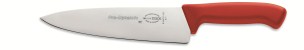 F Dick 8" Chef's Knife, Red Handle - Pro Dynamic |  F Dick 8544721-03